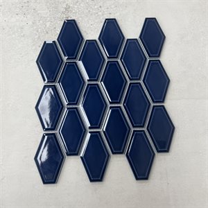 Série MM045 * Hexagone bleu
