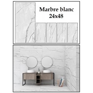 01-Série Obena * Blanc 24x48