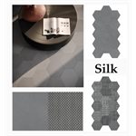 08-Série Tapestri • Silk deco uni hex