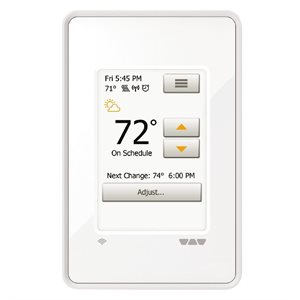 Thermostat * Écran tactile Blanc