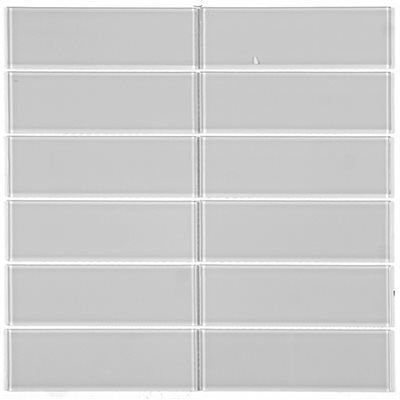 Série Vitro Slim • gris pâle 2x6